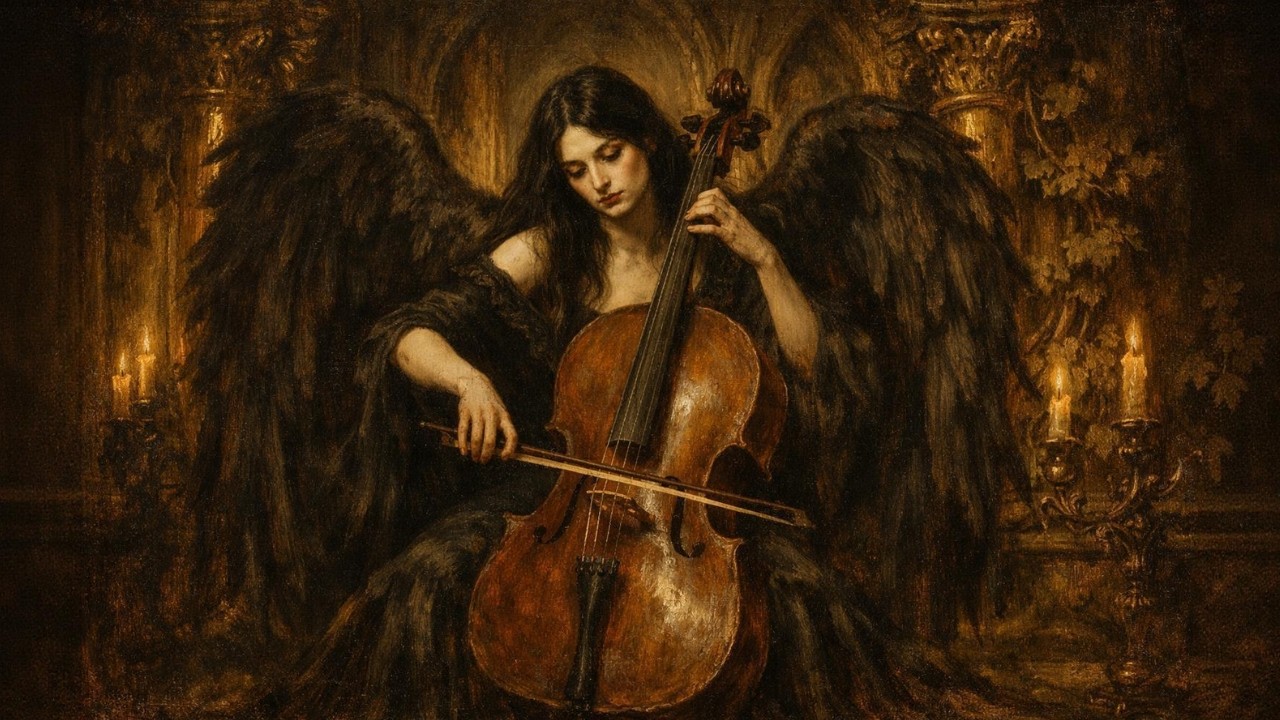 Angel Beneath the Dying Moon – Dark Neoclassical Cello