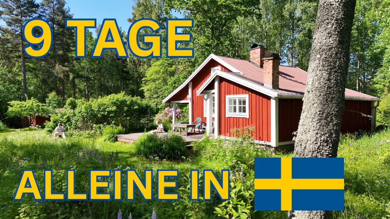 Die Reise ins ANGELPARADIES🎣🛶 - Schweden VLOG 1