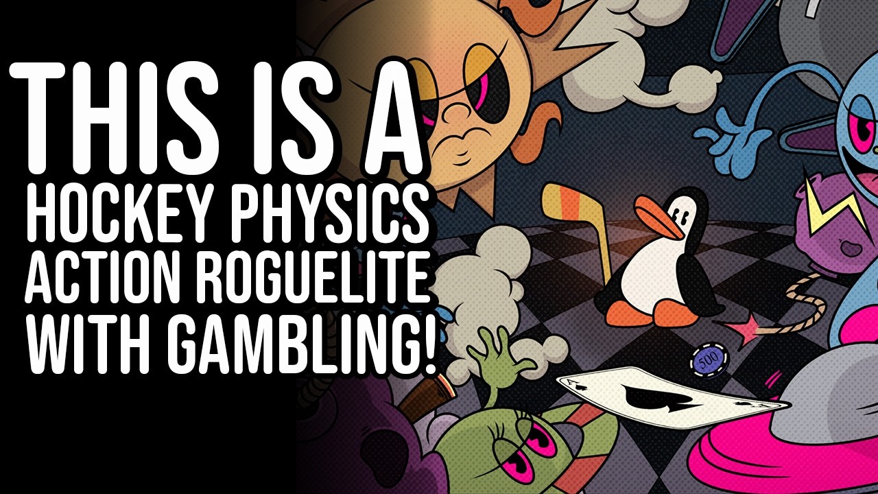 I became a GUN JUGGLING PENGUIN in this HOCKEY Action Roguelite!