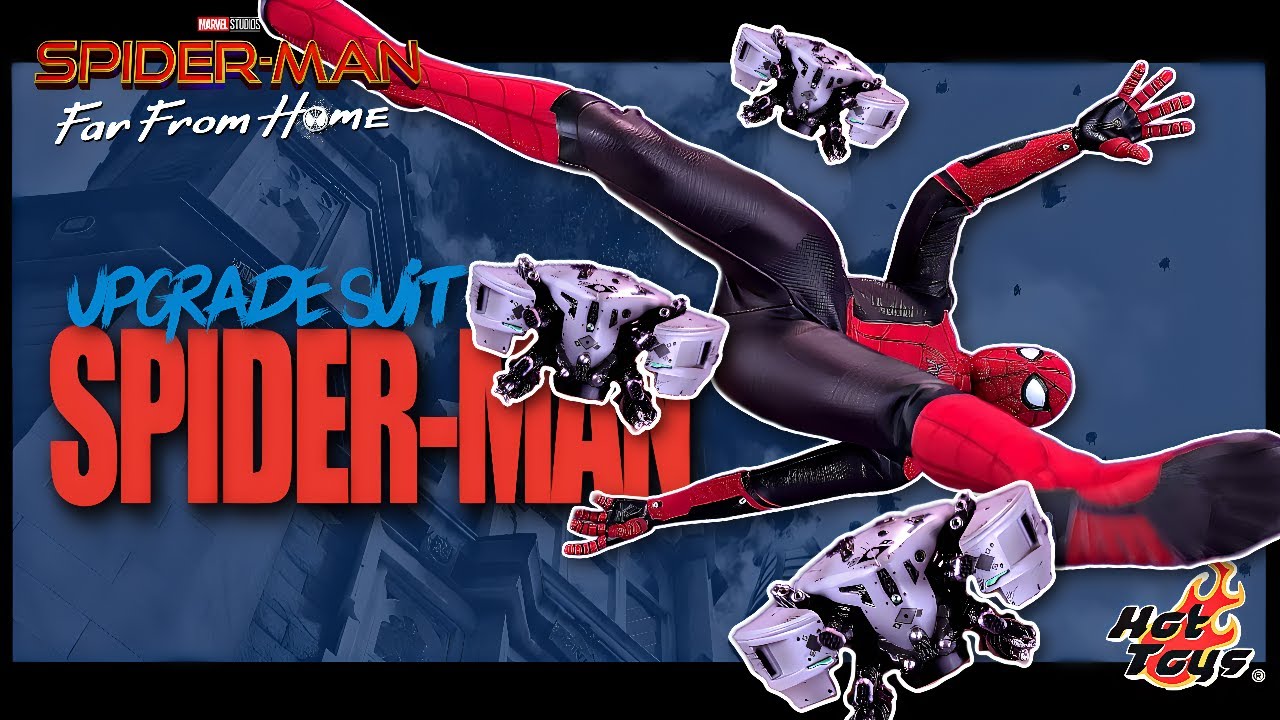 Hot Toys Spider-Man Far from Home Spider-Man Upgraded Suit Sixth Scale Figure 