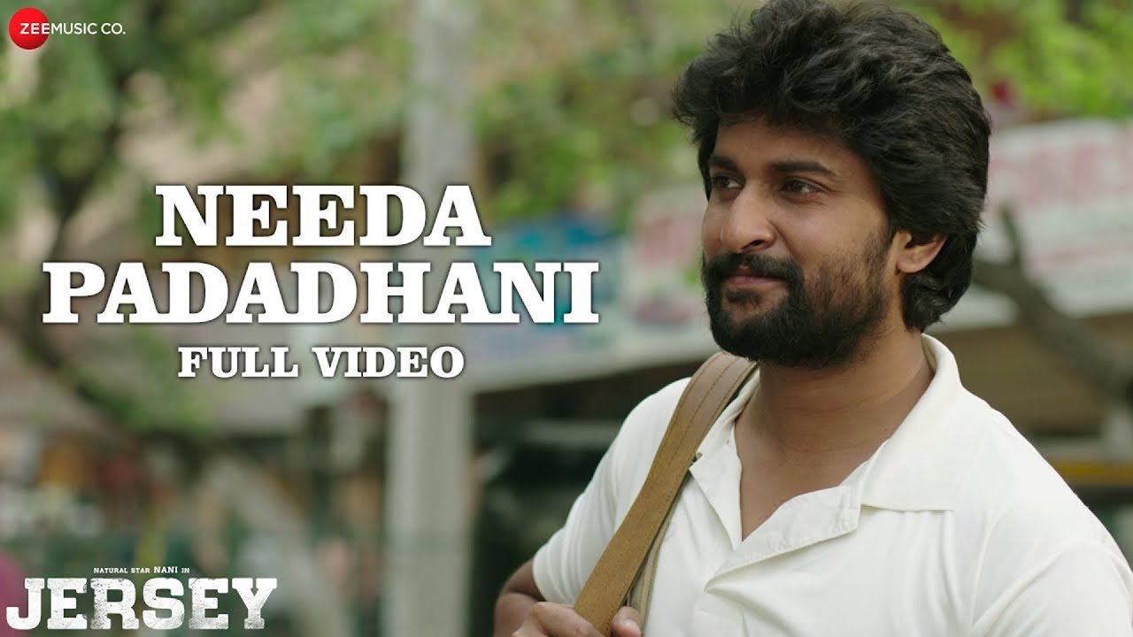 Needa Padadhani - Full Video | Jersey | Nani, Shraddha Srinath | Anirudh Ravichander | Darshan Raval