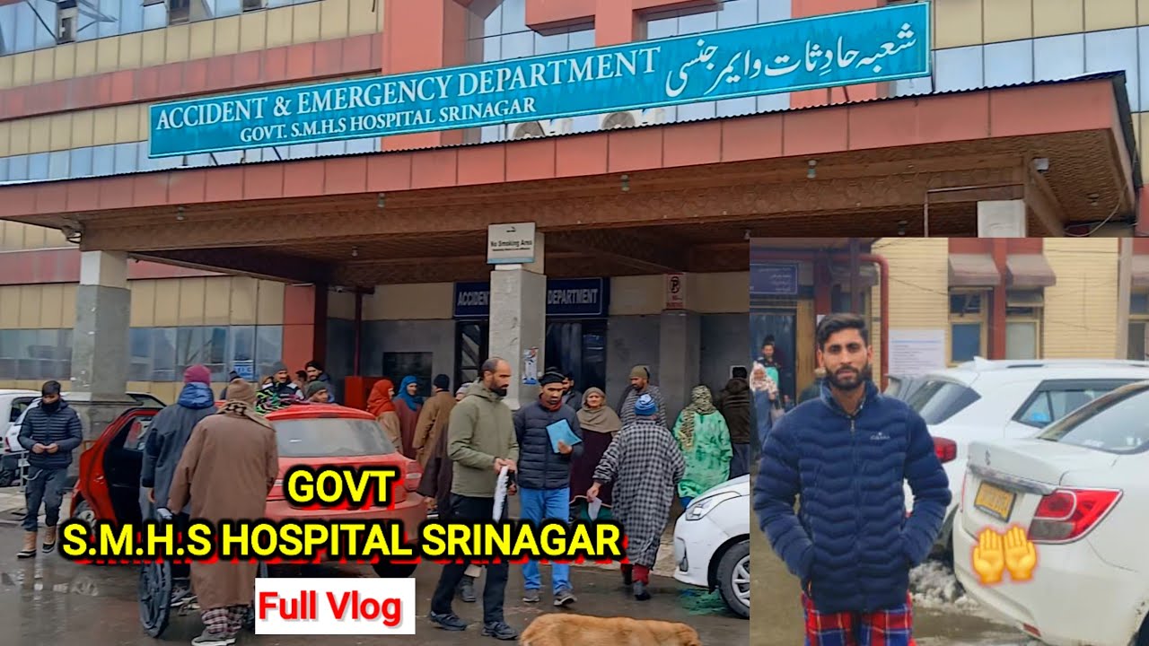 Hospital jaane ka full Vlog🔥(S M H S) Govt hospital Srinagar