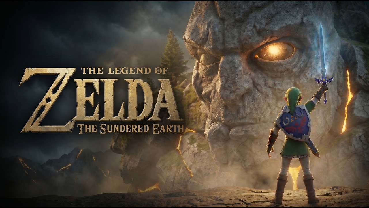 The Legend of Zelda: The Sundered Earth | Cinematic Trailer Concept (AI-Generated)