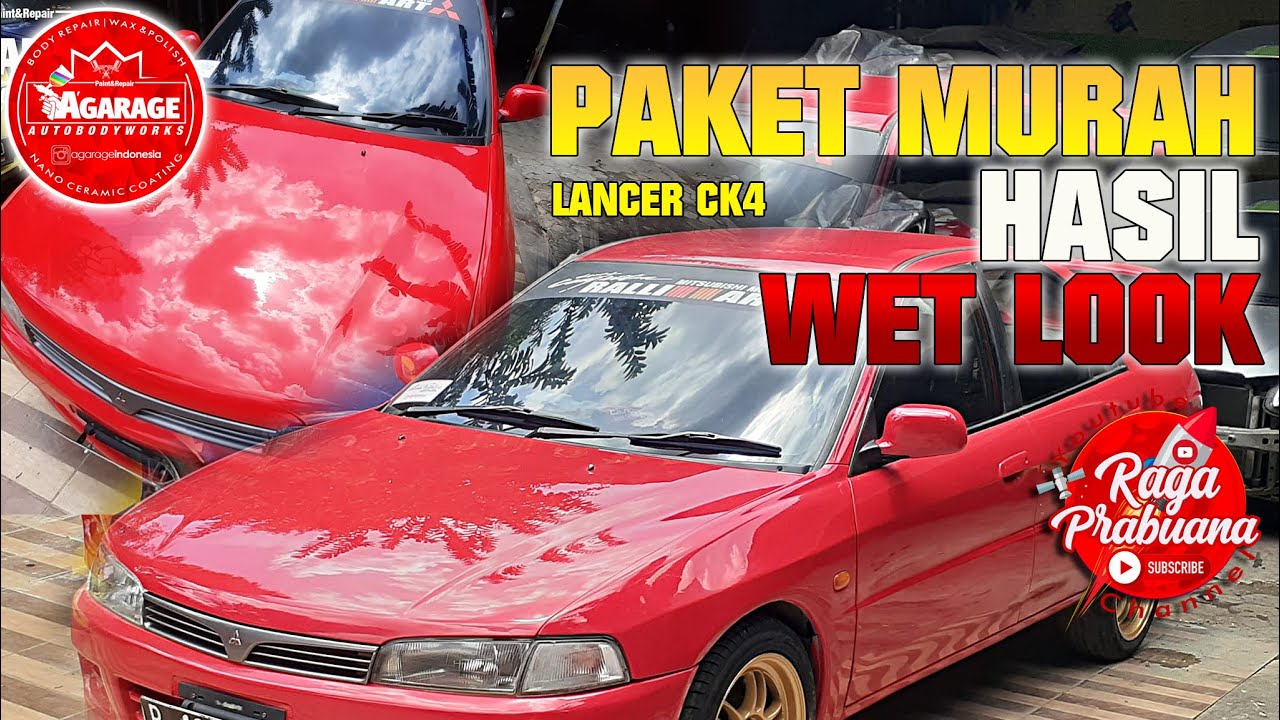 Cat wetgloss pada mitsubishi lancer ck 4 | agarage indonesia | Cat Murah Hasil Wah