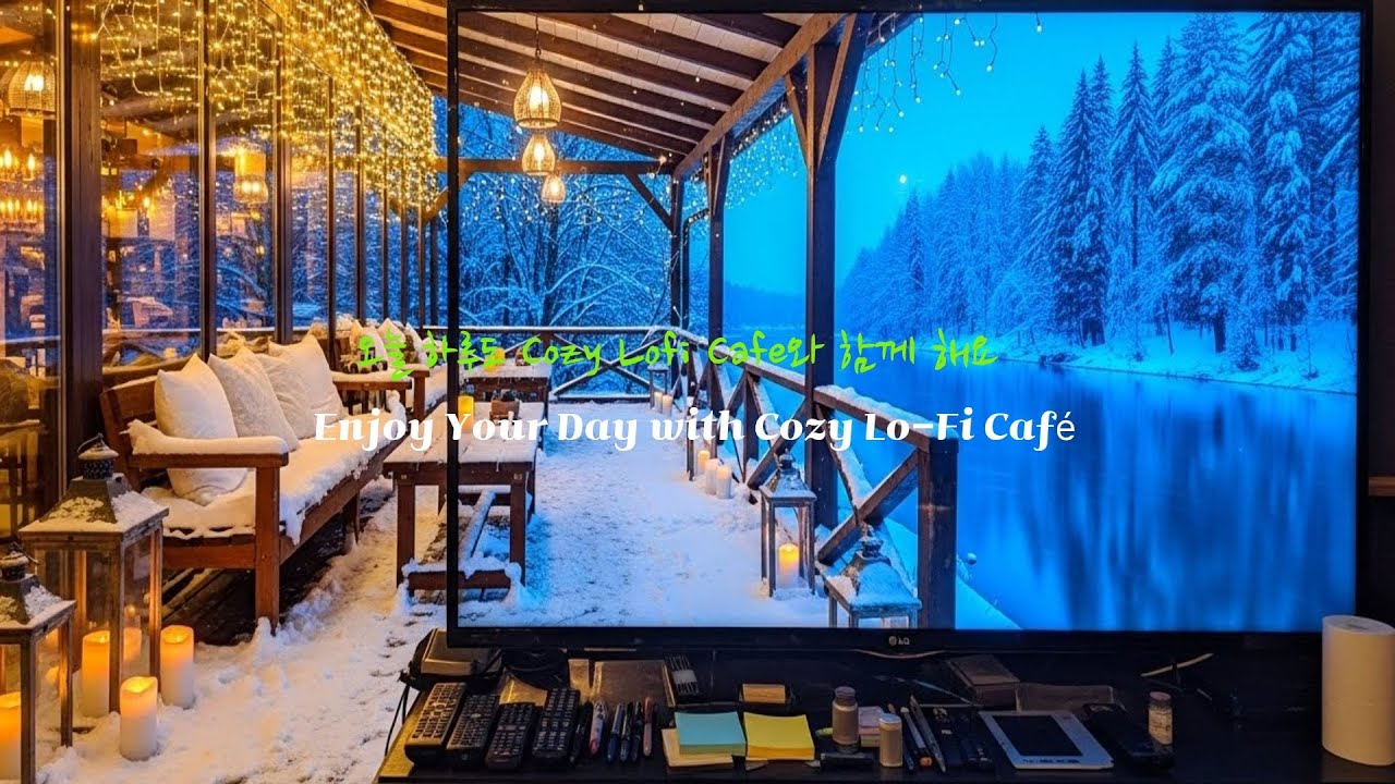 마음이 말랑해지는 카페음악 ☕🎶 Soft Café Music That Gently Melts Your Heart / 코지로파이카페, 로파이 음악, 힐링음악