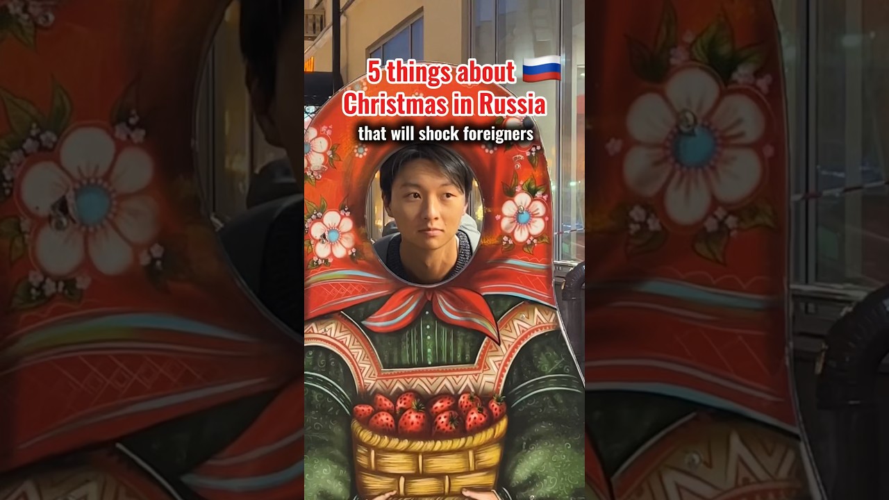 Christmas Traditions that will SHOCK you in Russia 🤯