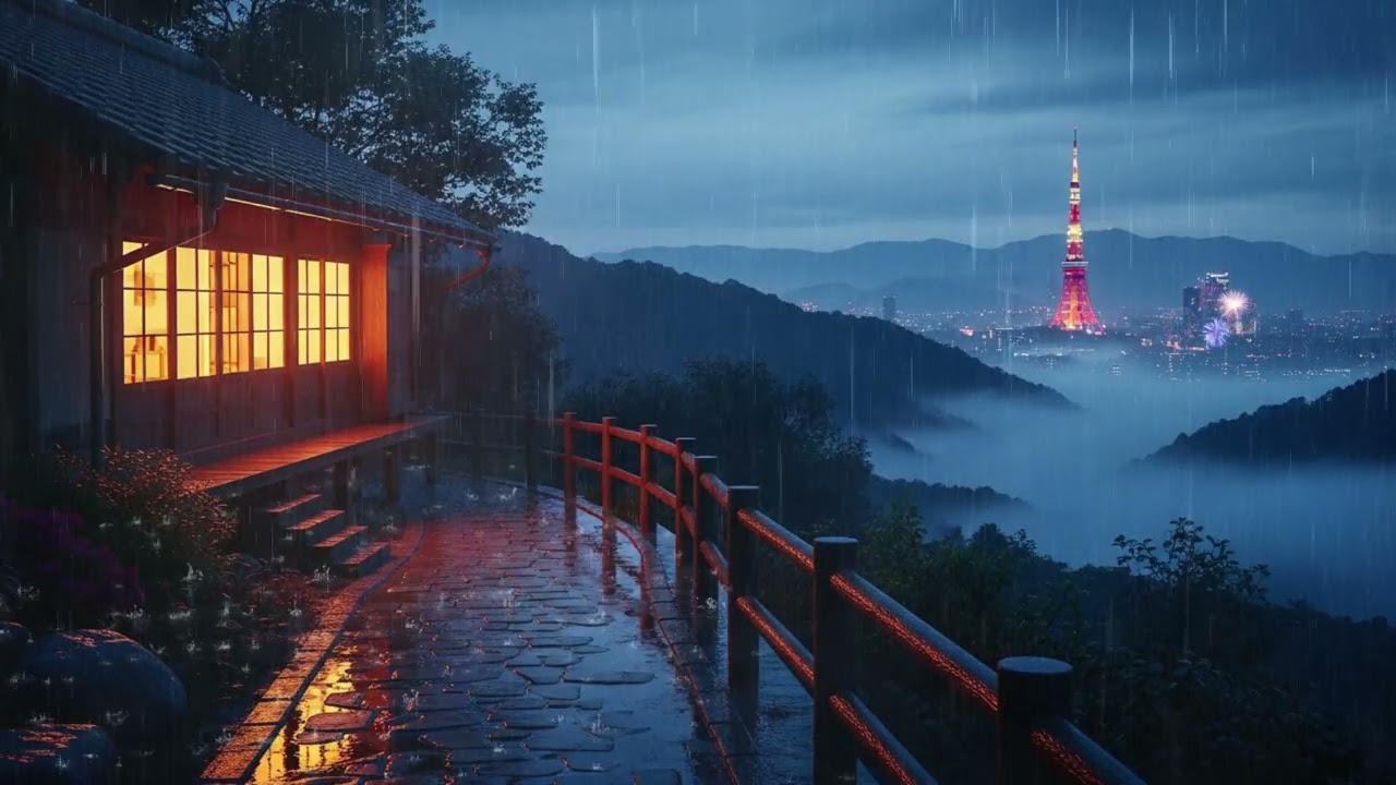 90’s Chill Lofi ☕️ Peaceful Rain Music for Sleep