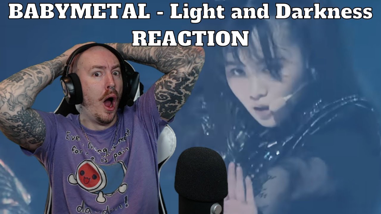 I LOVE THEM SO MUCH!! -- BABYMETAL - Light and Darkness REACTION