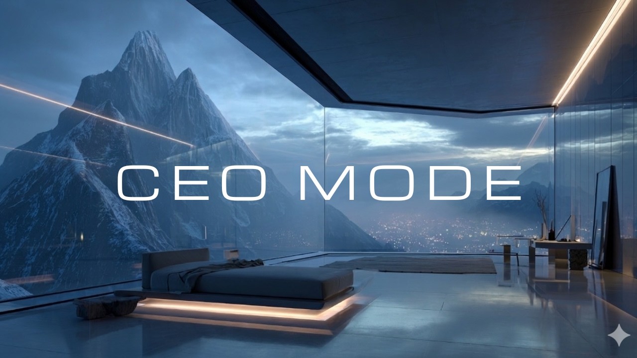 Deep Focus Music for Morning high Productivity | CEO Mode
