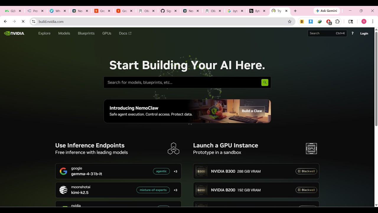 🔥NVIDIA предоставляет БЕСПЛАТНЫЕ API-ключи для более чем 200 моделей ИИ