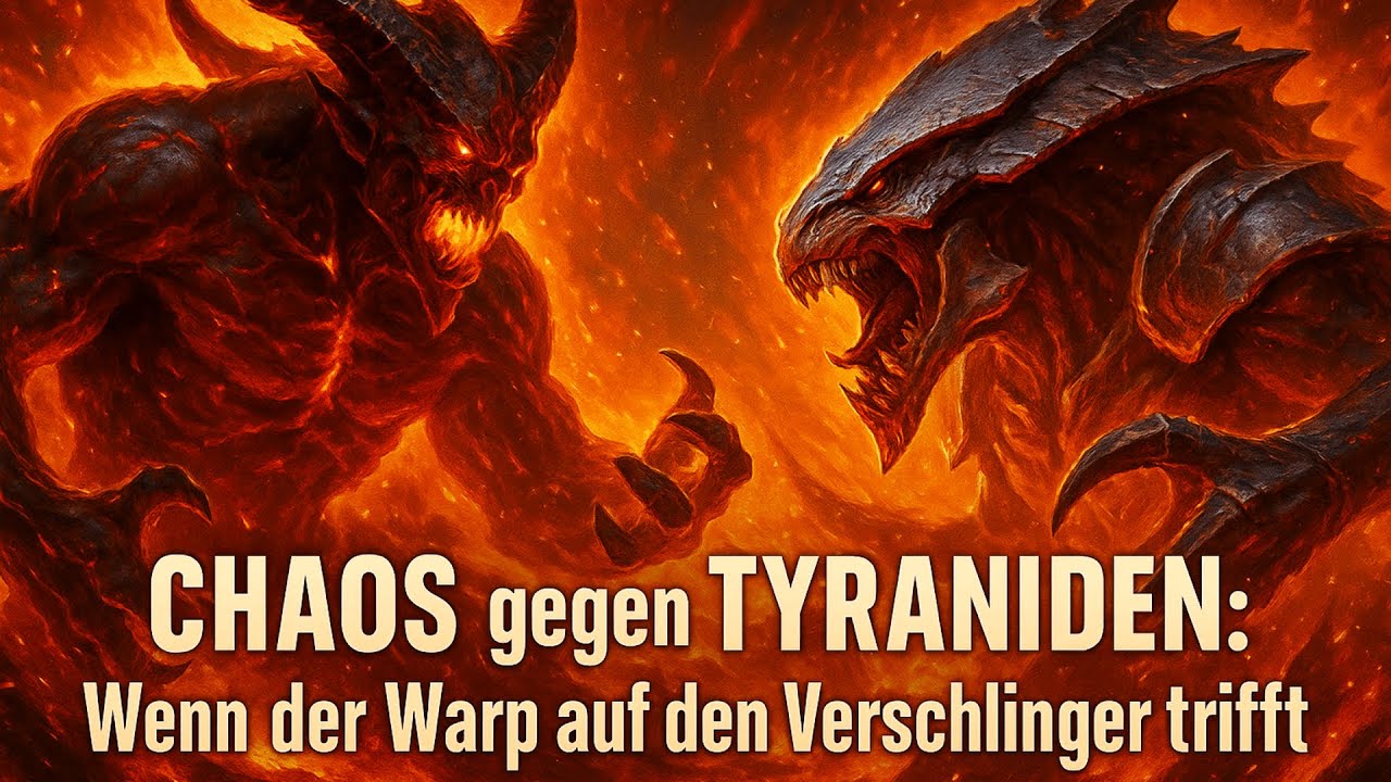 Chaos gegen Tyraniden: Was passiert, wenn der Warp auf den Verschlinger trifft? | Warhammer 40k Lore