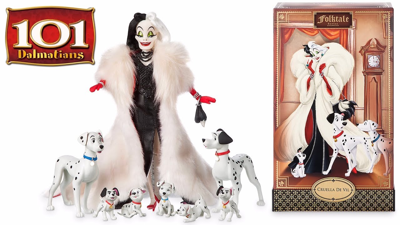 Cruella De Vil and Dalmatians: Disney Designer Folktale Series Limited Edition Doll Set REVIEW