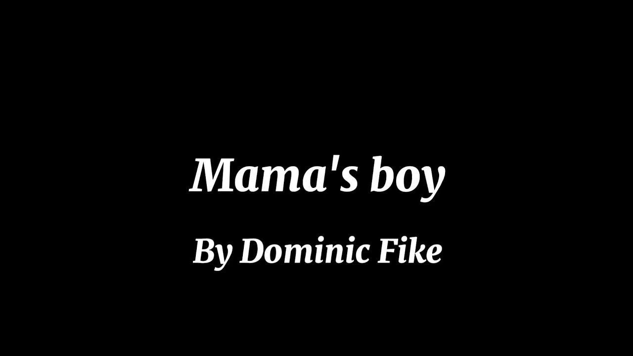 Mama's Boy || Karaoke || Read desc