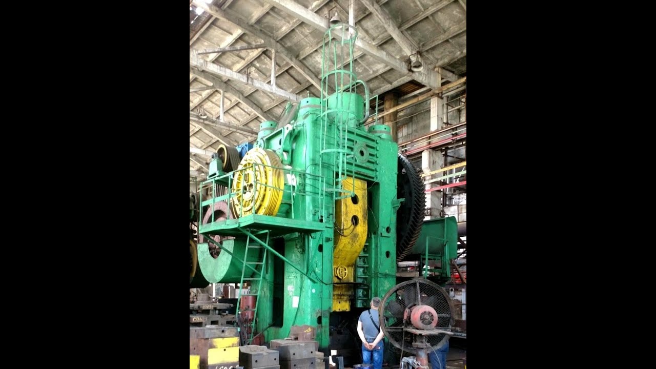 Hot forging press Smeral LKM 4000 - 4000 ton - Dabrox.com