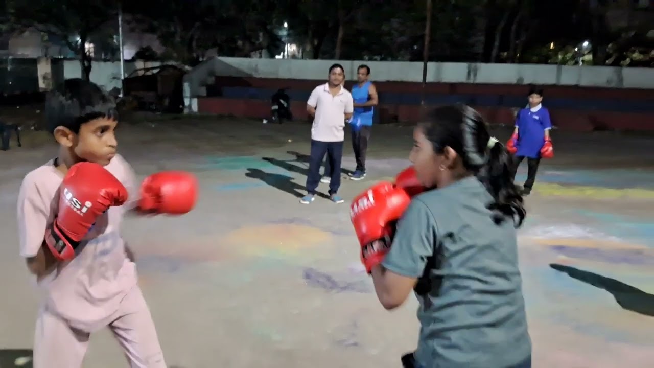 Prasanna and Sidhu  spring with coach sekher training call9989791988 DMBC boxing club Indira pryadar