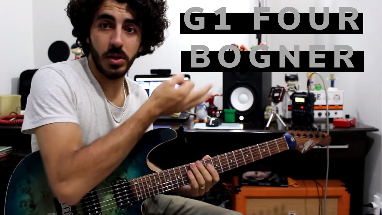 Preset Distorção Bogner na Zoom G1 Four