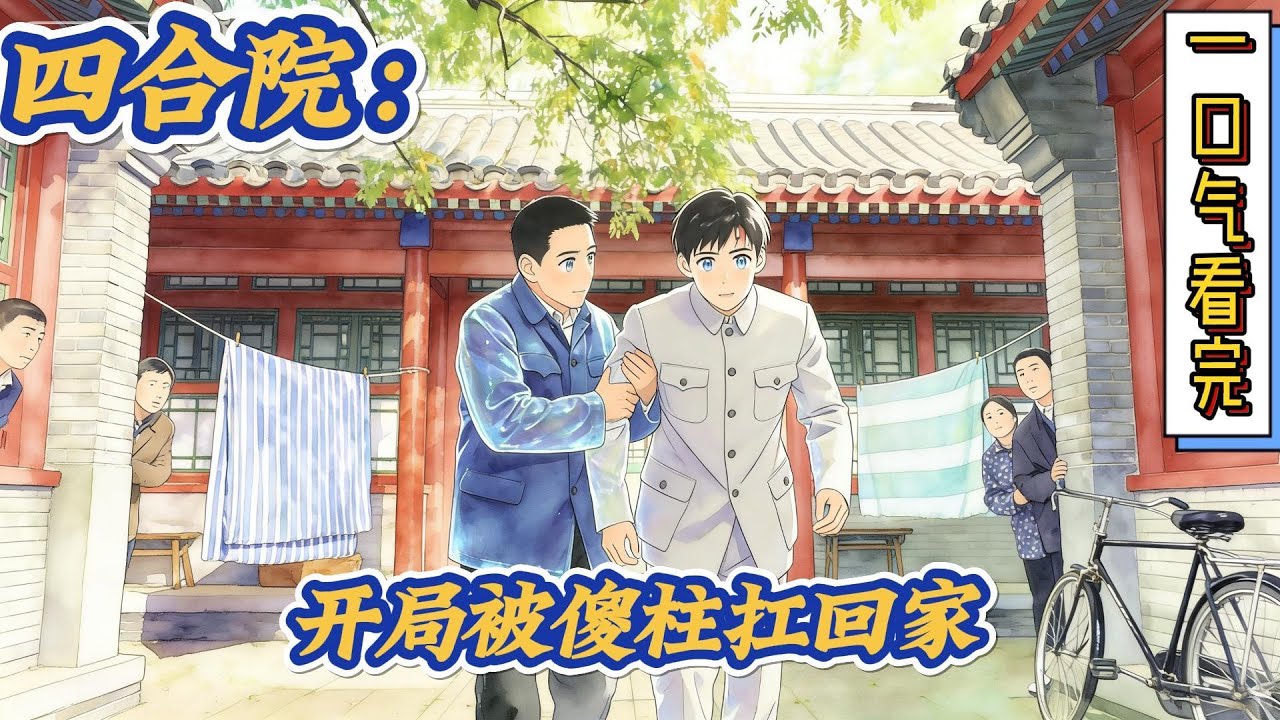 🔥完结！💥独家！《四合院：开局被傻柱扛回家 第一集》陈大山穿越到了四合院中，改成了一大妈的侄子，还得到了一个奇葩系统，于是，故事就开始了#穿越#有声漫画#无敌#四合院 #电视剧