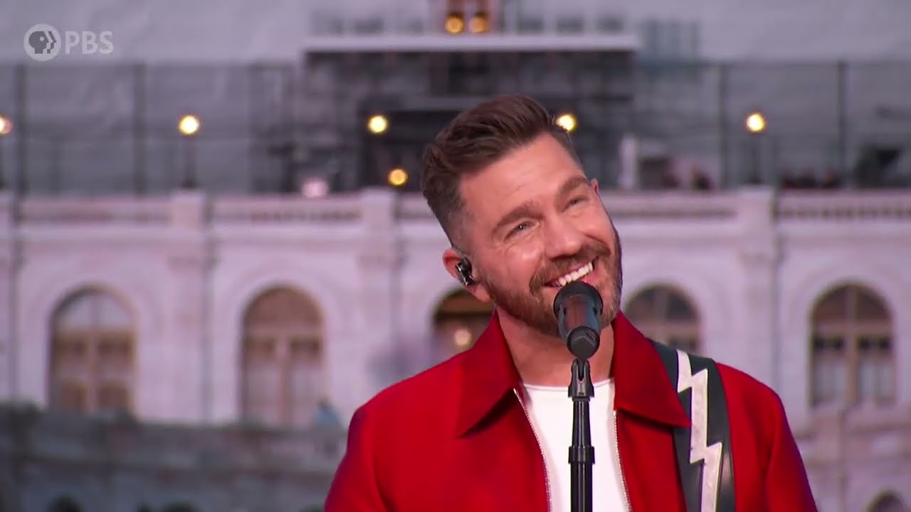 Andy Grammer performing 