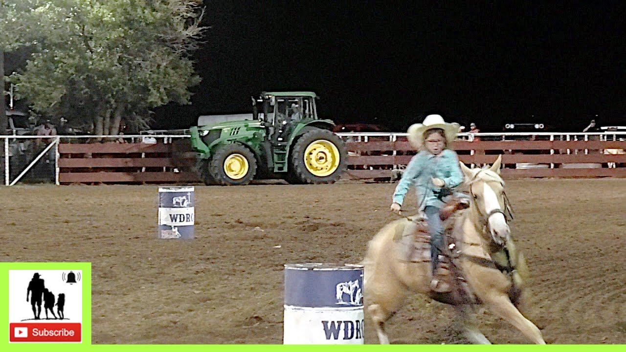 Junior Barrel Racing - 2024 White Deer Rodeo (Censored)