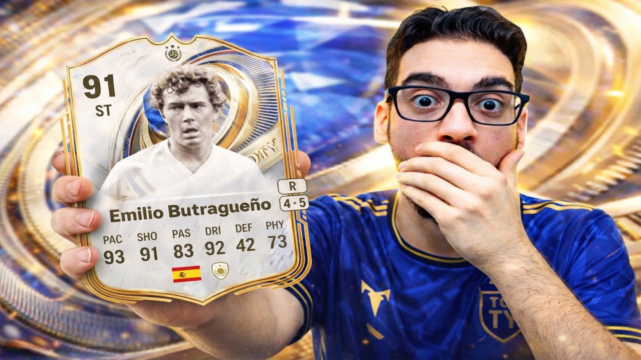 91 TOTY ICON SBC EMILIO BUTRAGUENO! IS HE WORTH IT?! 🤔
