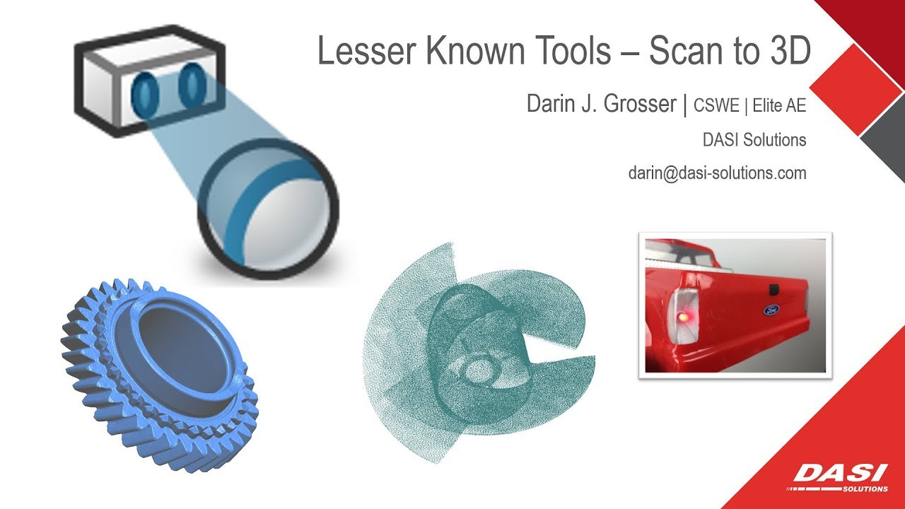 [webinar] Lesser Known Tools: SOLIDWORKS Scan to 3D
