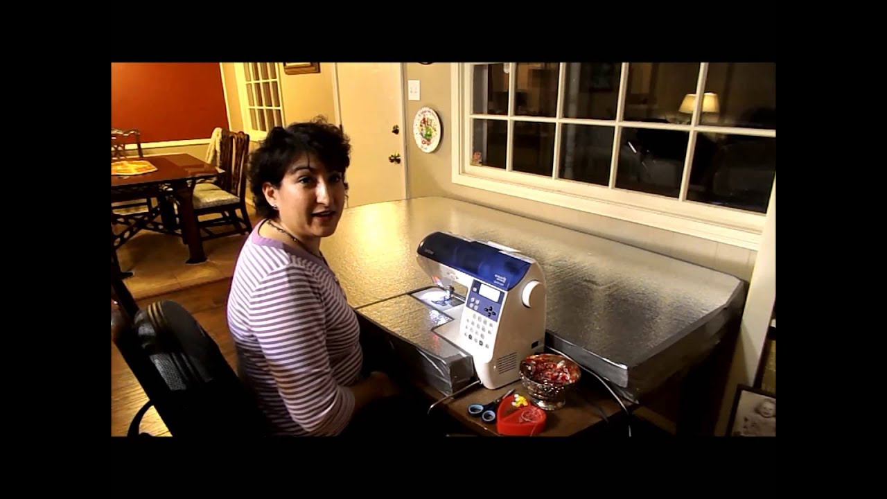 Episode 5: My Awesome Ergonomic Redneck Sewing & Quilting Table part 2
