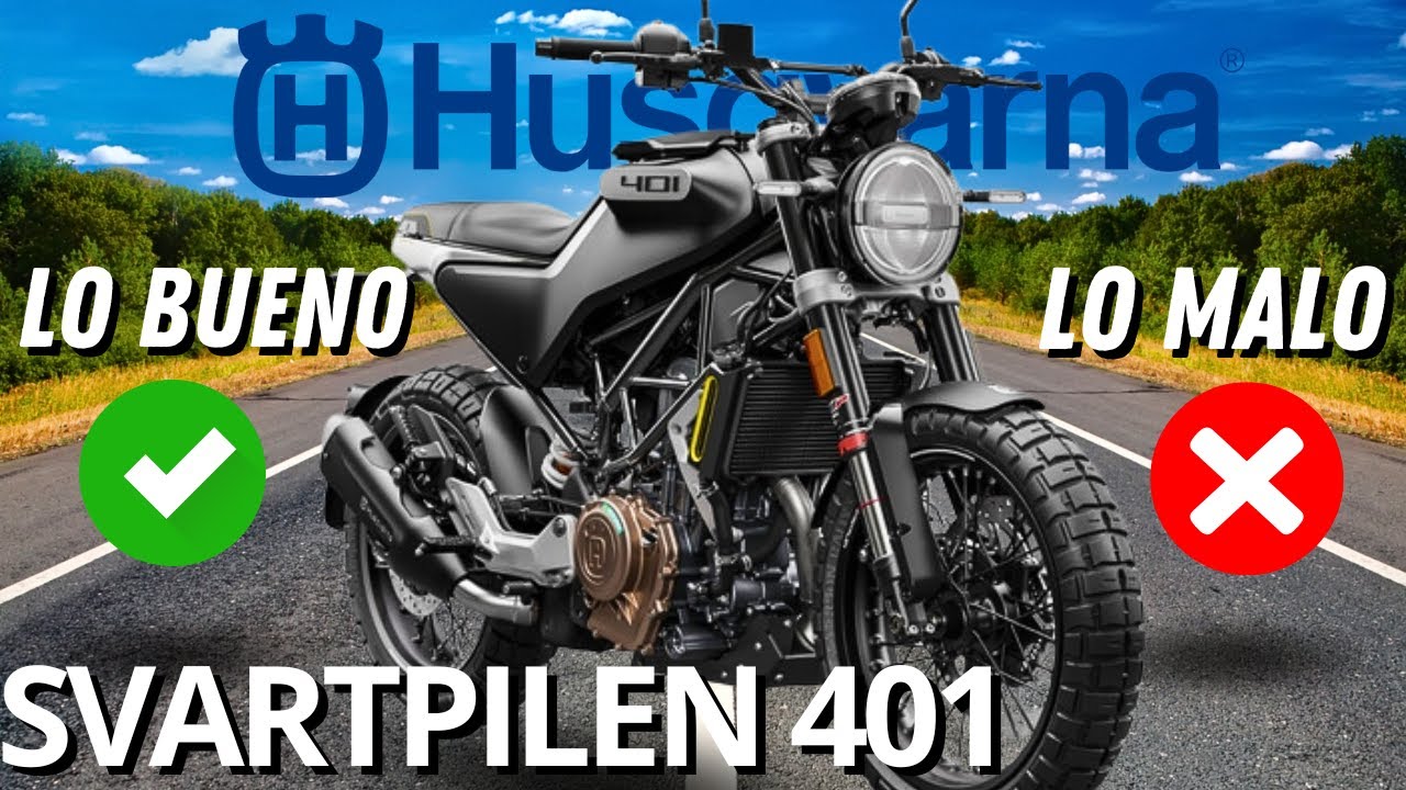 Husqvarna Svartpilen 401| MOTO SCRAMBLER | Escape Akrapovic | Mira esto antes de comprar una [39✨T3]