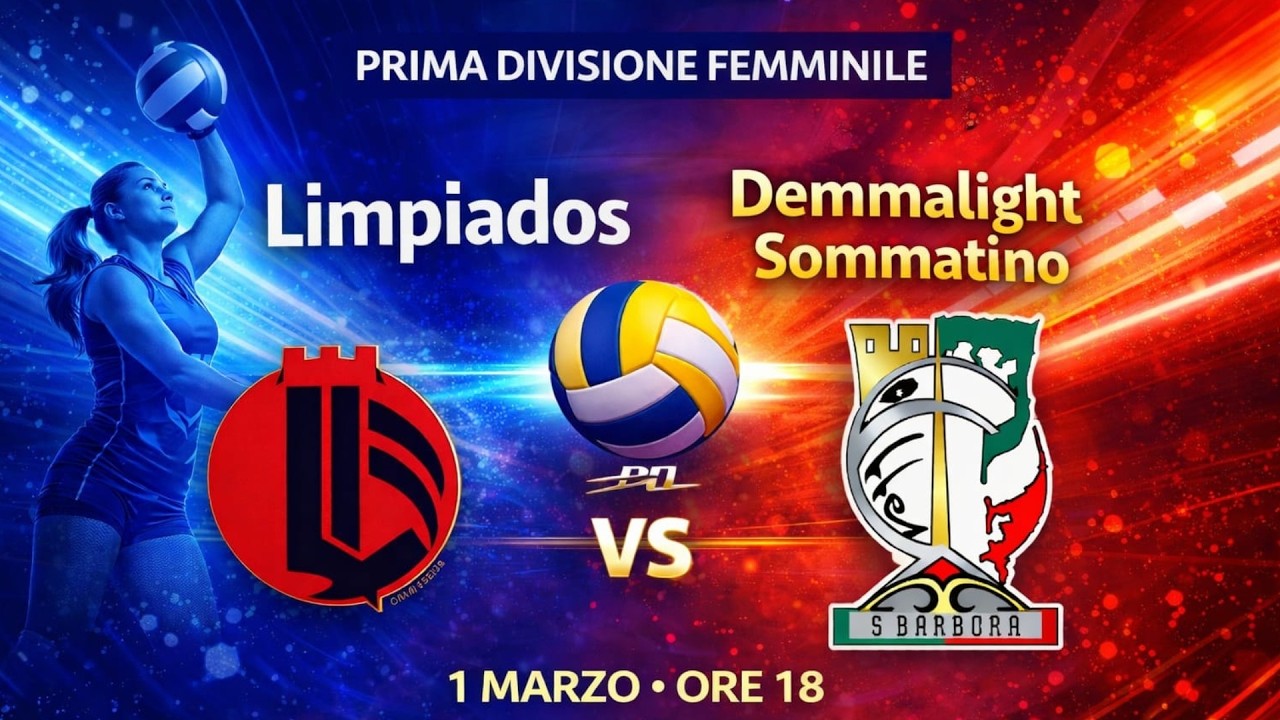 Limpiados Volley - Demmalight Sommatino | Prima divisione femminile