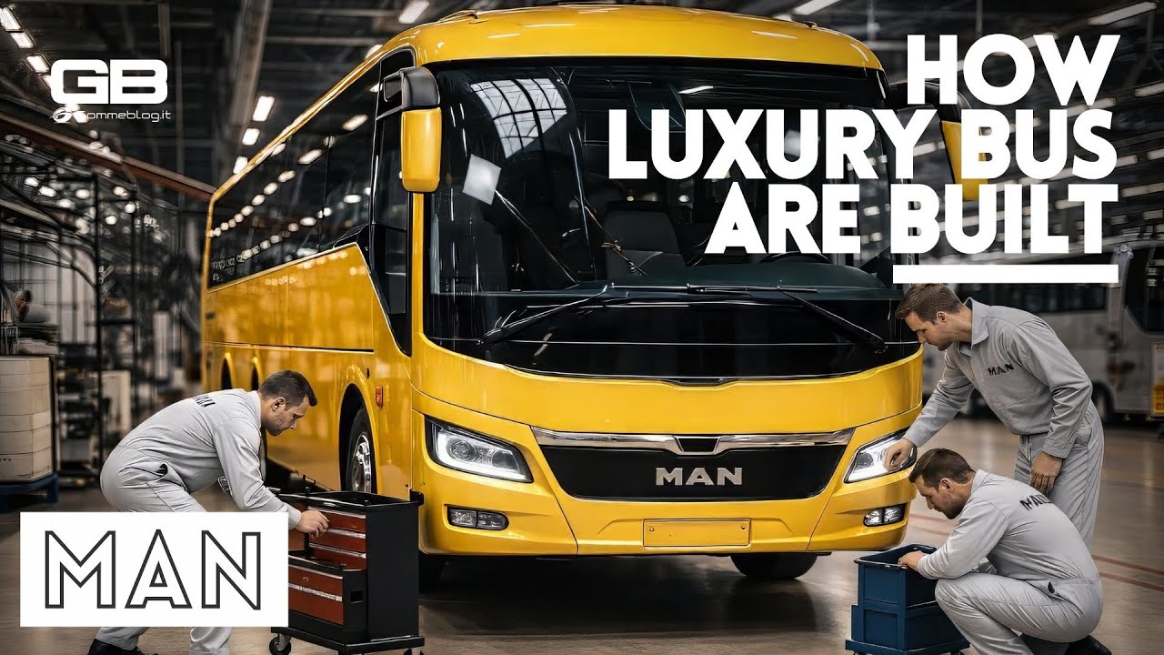 What Makes MAN Luxury BUS Production So EXCLUSIVE?