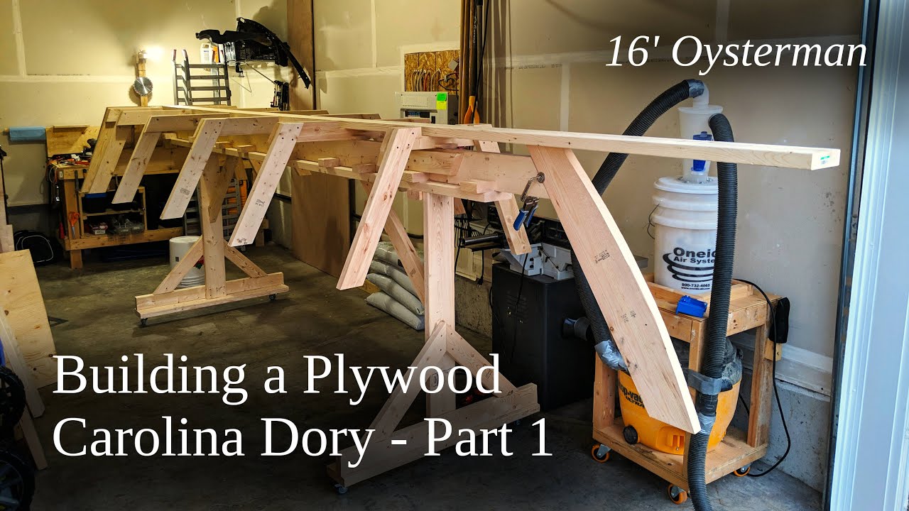 Plywood Boat Building - Carolina Dory Part 1