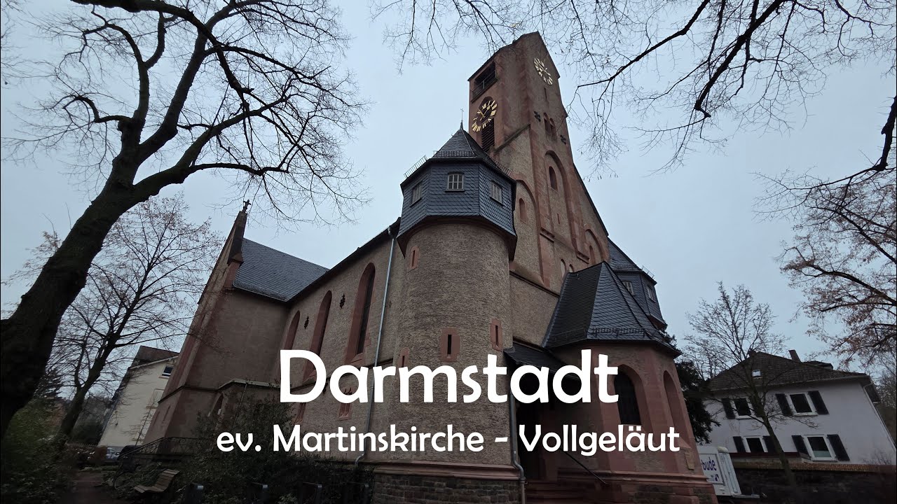 Darmstadt (D) ev. Martinskirche - Vollgeläut
