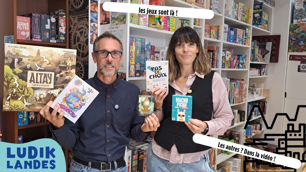 🎲 Les jeux sont là! Altay, Moustache, Moonlight et d'autres