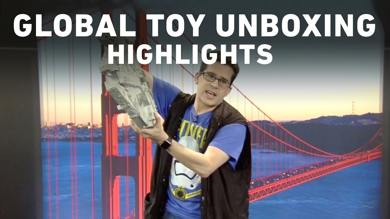 Star Wars: The Force Awakens Global Toy Unboxing Live Stream Highlights