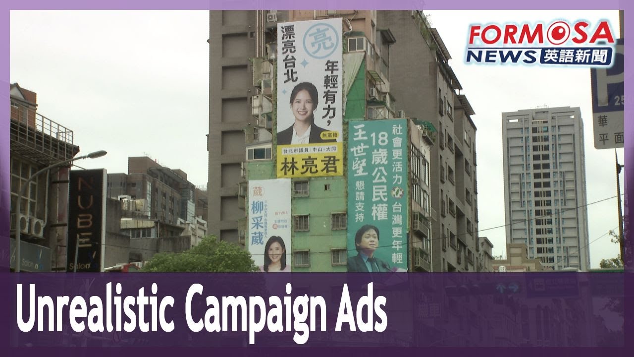 Social media in uproar over obvious digital enhancing of election campaign ad photos