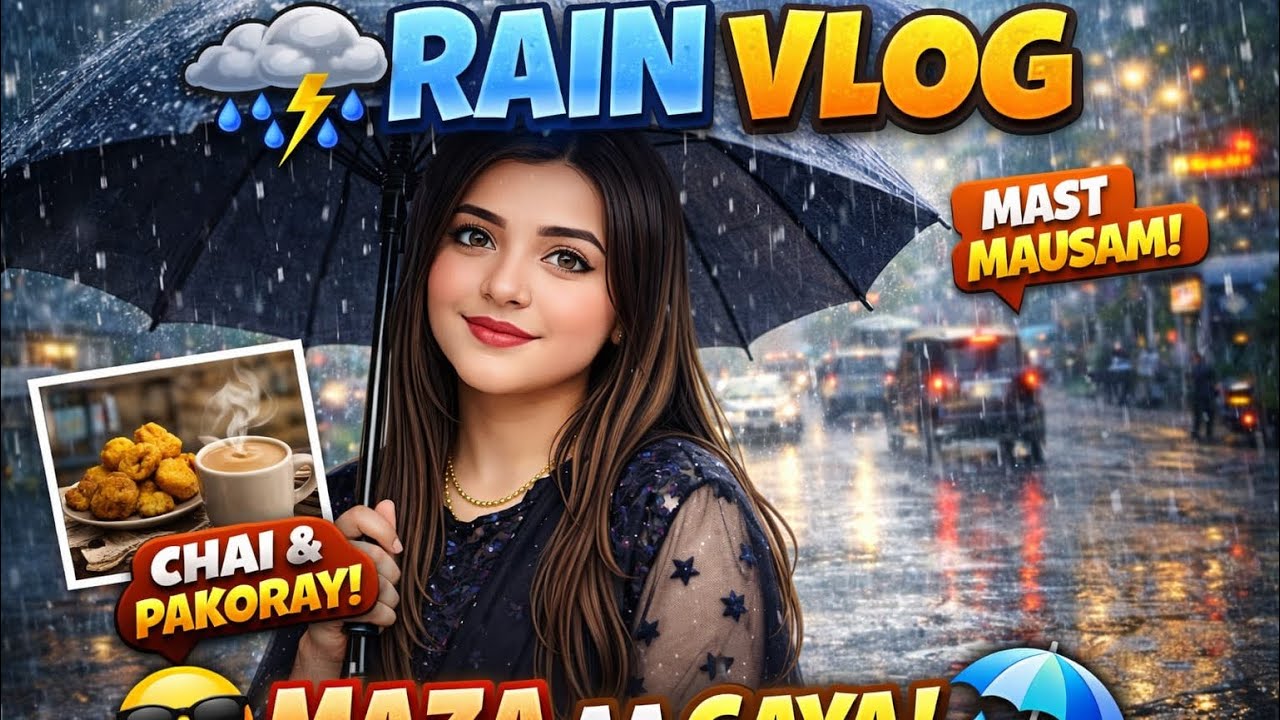 Aisi Baarish Pehli Baar Dekhi 😱 | Portugal Storm garam chai sath Pakoray 