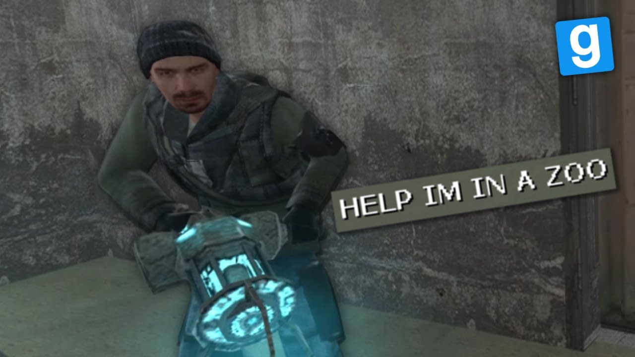 Меня забанили за создание человеческого зоопарка в Gmod RP