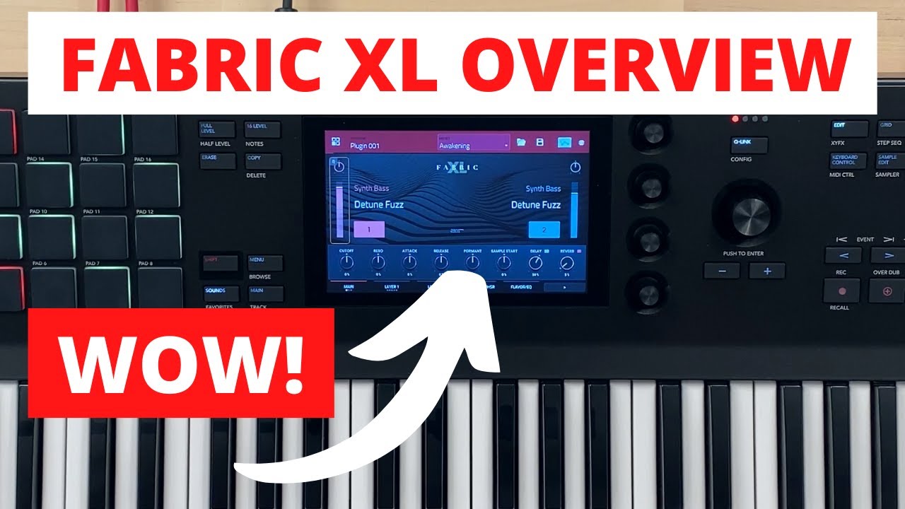 Обзор Fabric XL &mdash; самый мощный плагин-инструмент Akai MPC Key 61?