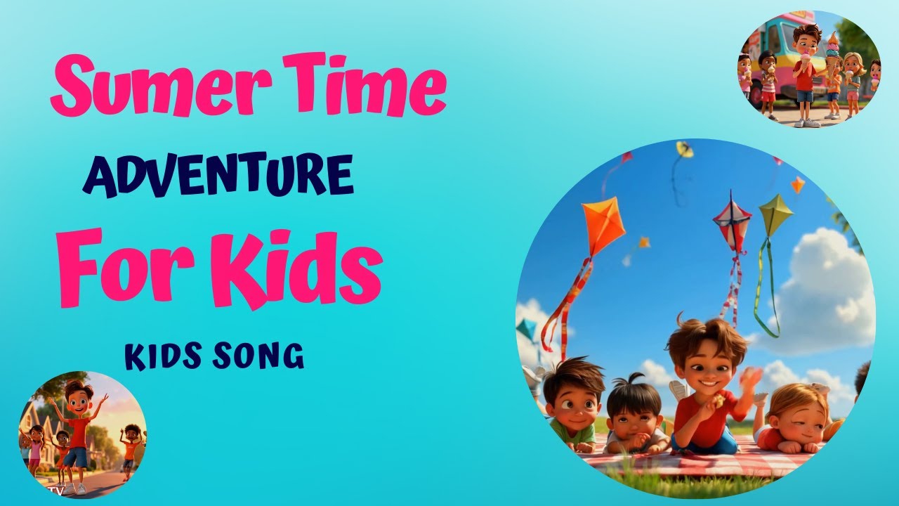 Summer Fun A 3D Animated Adventure | A kids song