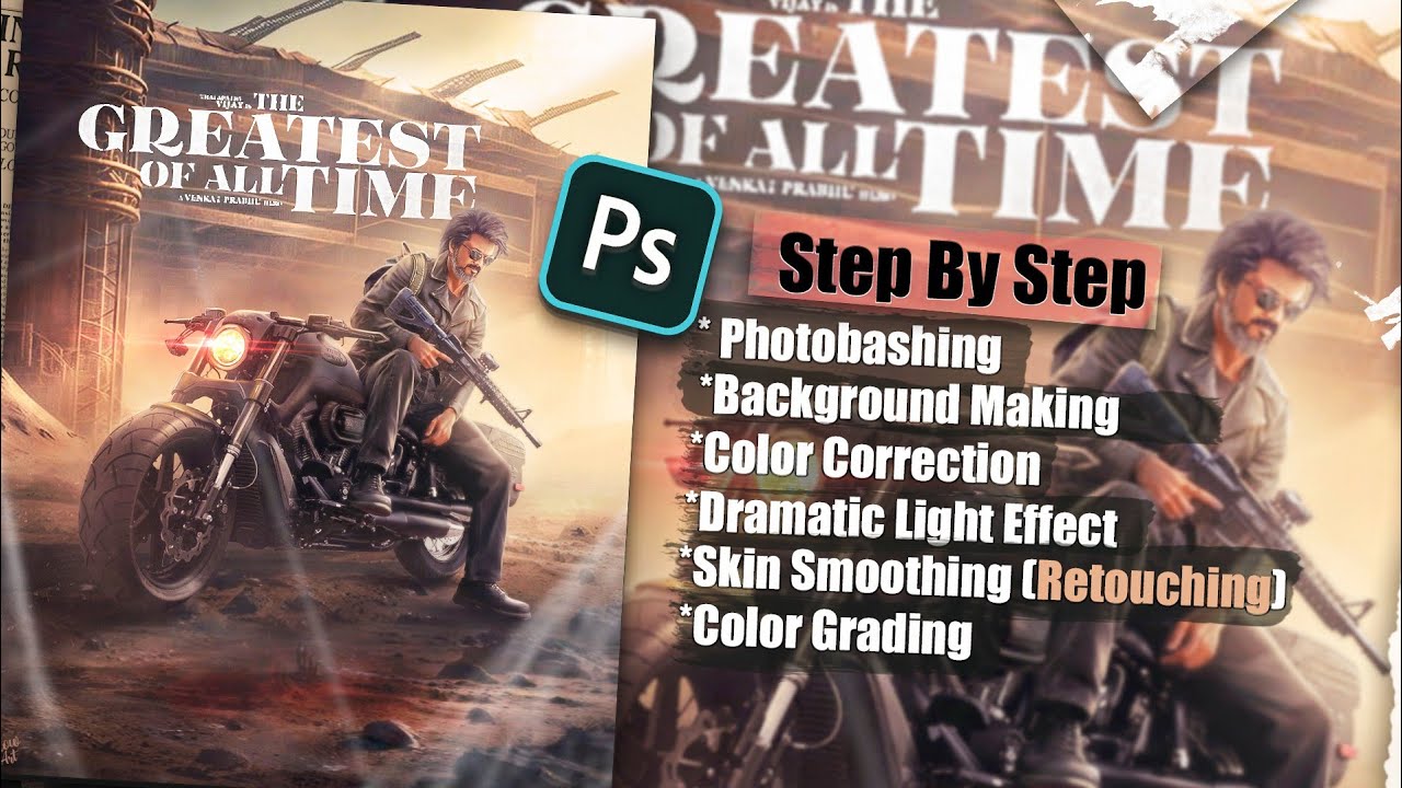 Movie Poster Design | Photoshop Tutorial | Secret Of Photo manipulation