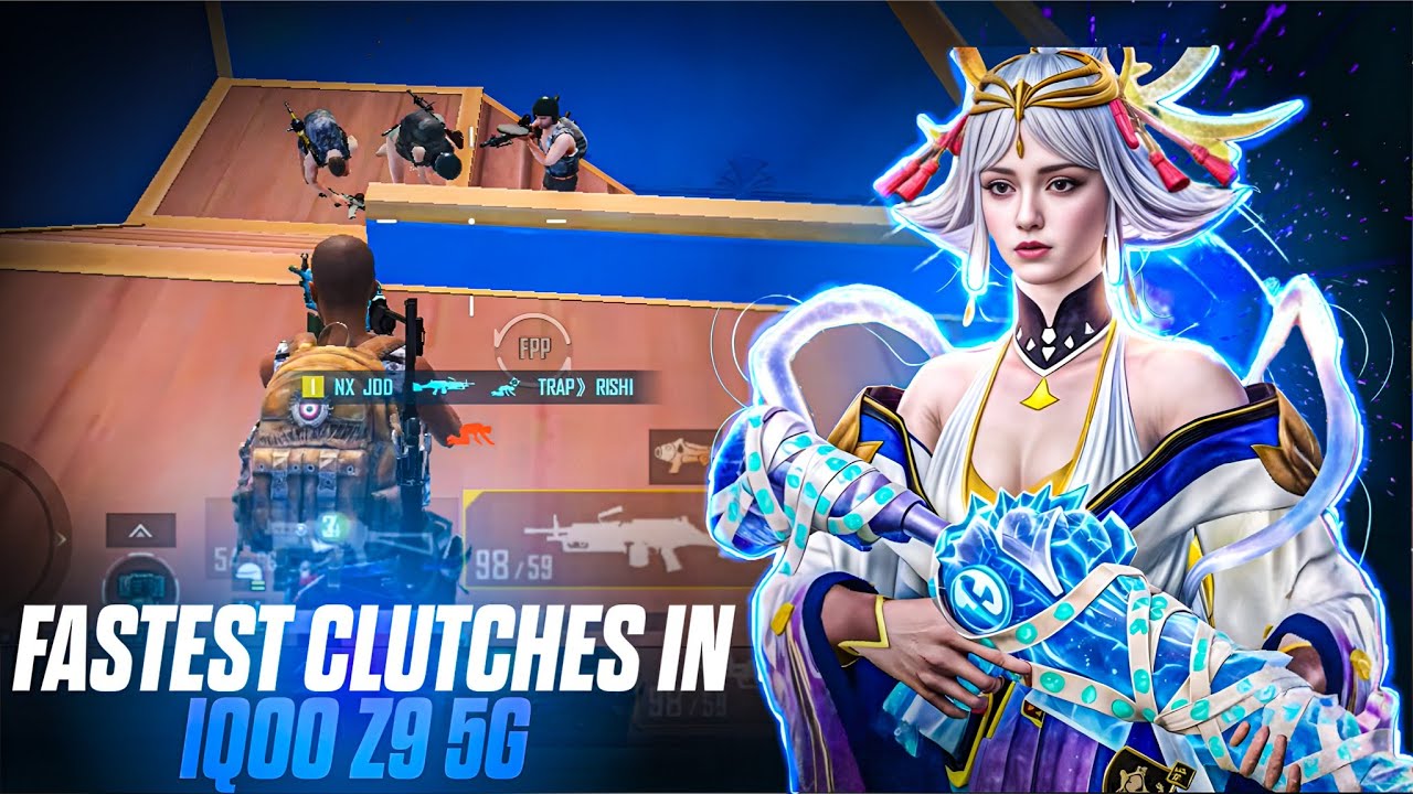 Fastest Player? Best 1v4 Clutches BGMI #bixiop |PUBG Mobile 