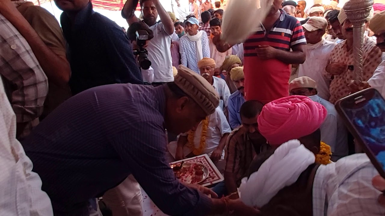 मोकलसर ठाकुर साहब श्री मानसिंह जी के पाग दस्तूर कार्यक्रम