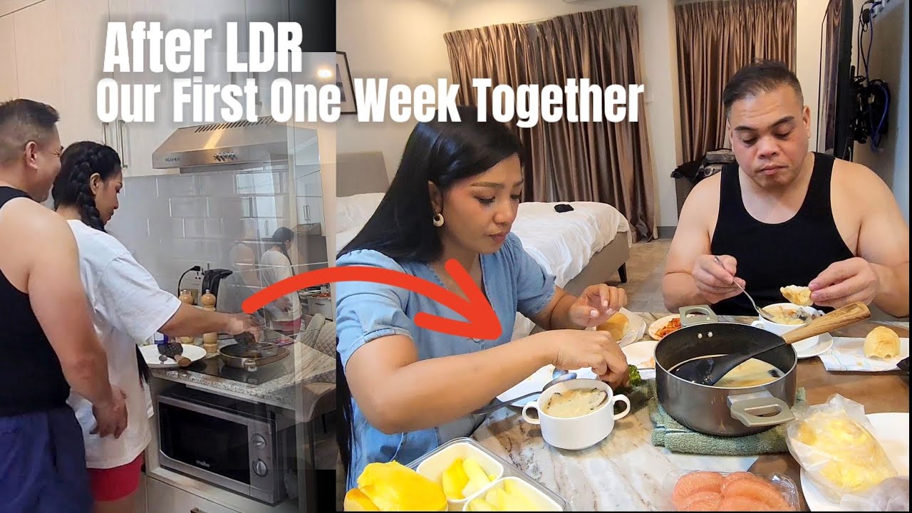 Our first week together after being LDR for 6 months | how did we spend our time together?