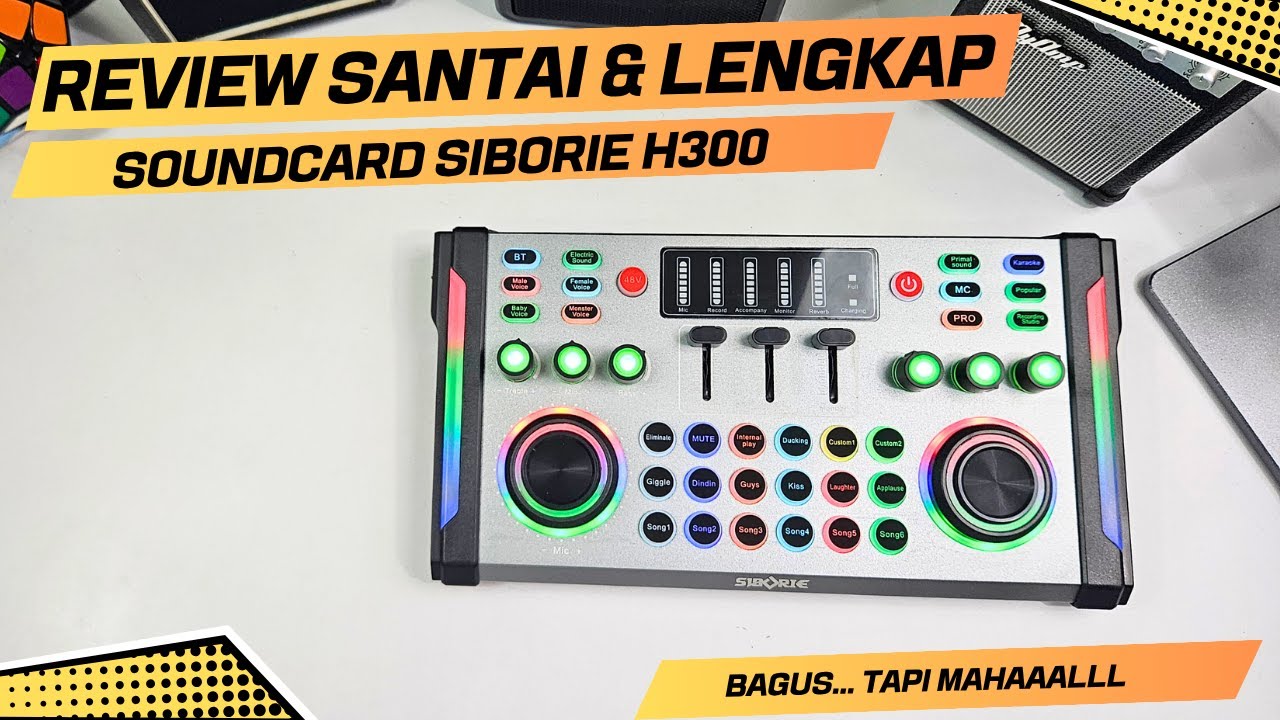 REVIEW SANTAI Soundcard External Siborie H300 || Mahal... Tapi...