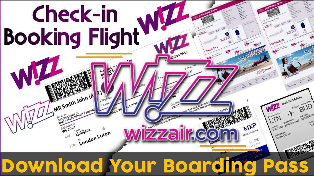How to check in Wizz Air Boarding Pass | Wizz Air Online Check In | Online Check in WizzAir