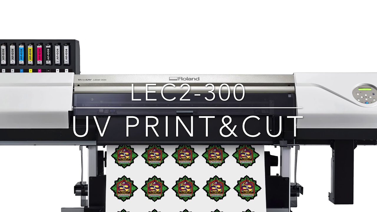 LEC2-300 UV Print & Cut