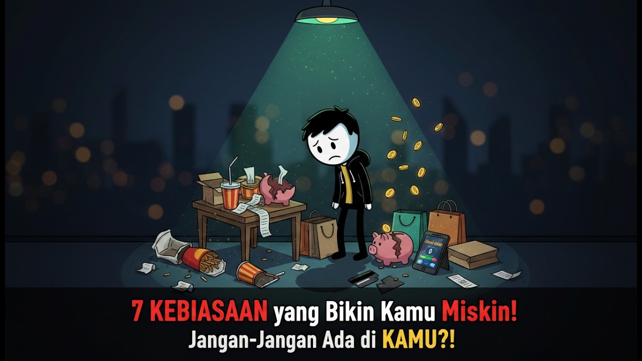 BONGKAR! 7 KEBIASAAN Anti Kaya Orang Indonesia! Resep Supaya CEPAT MISKIN!