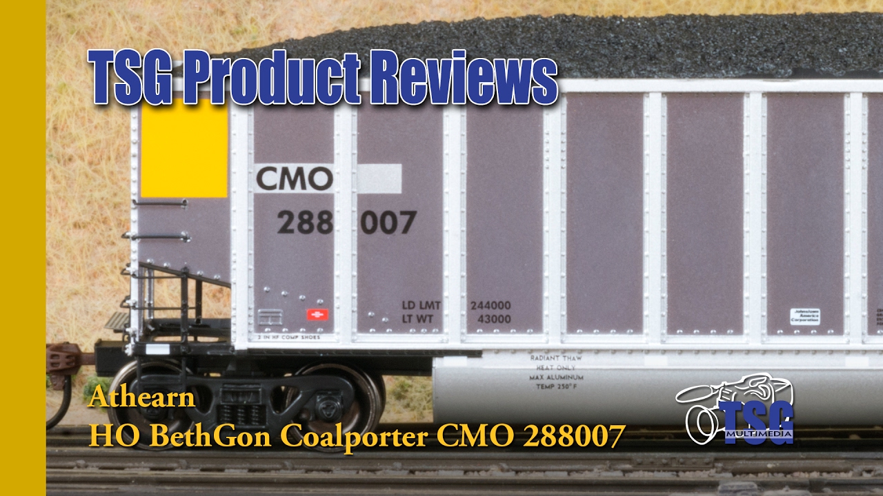 HO Scale BethGon Coalporter Athearn Product Review