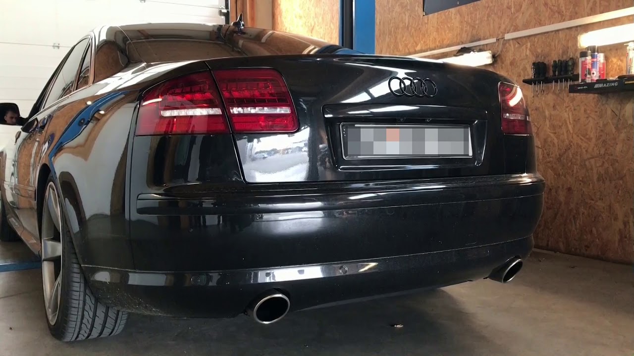Underground Exhaust Audi A8 3,0TDI Stage 2+ Diesel Sound