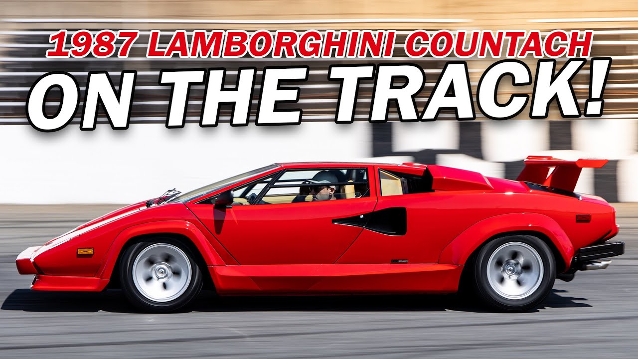 1987 Lamborghini Countach 5000 QV Test Drive