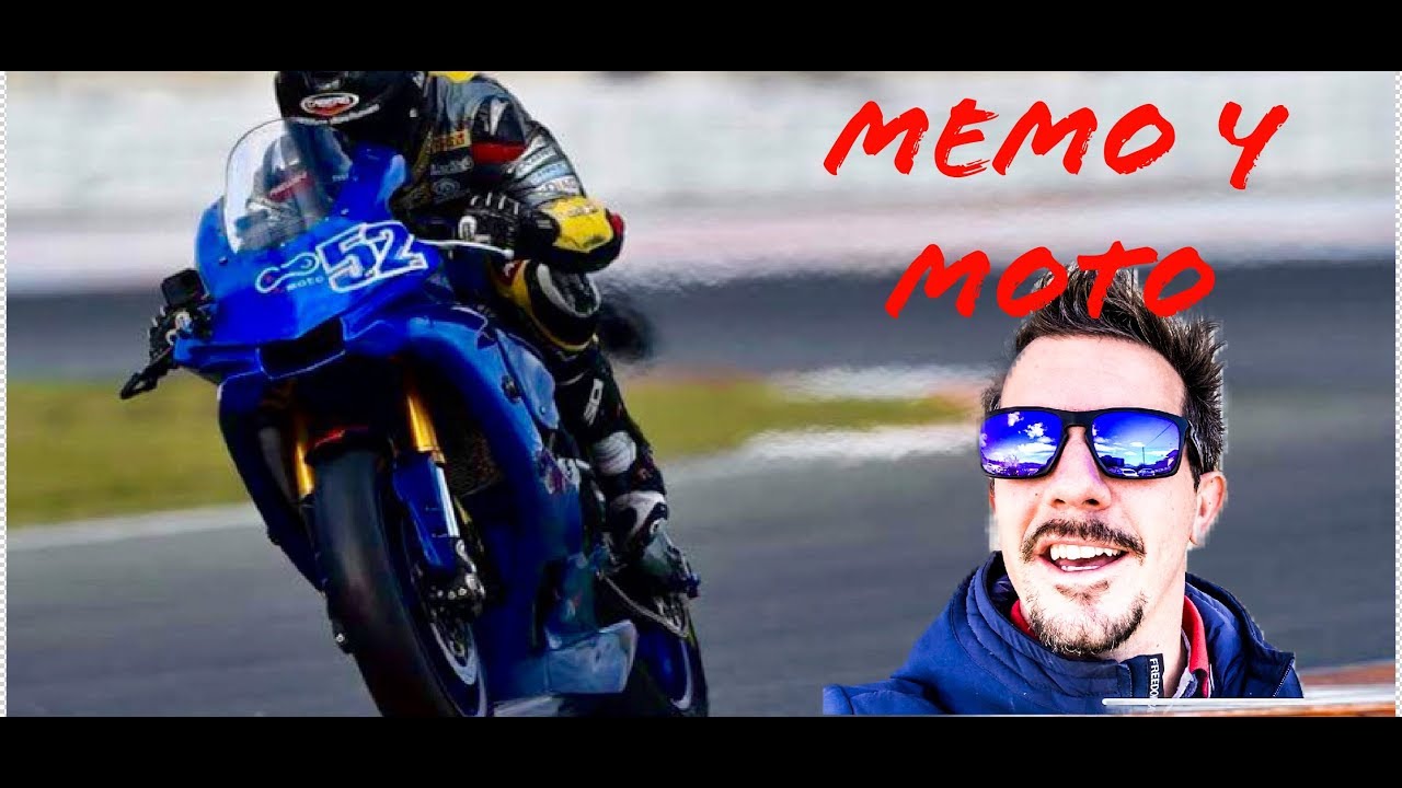 EN MOTO CIRCUITO DE VALENCIA - YAMAHA R1 - MICHELE D'ANTINO